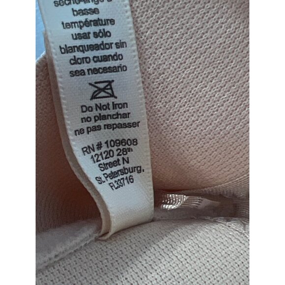 Rhonda Shear 2Pack Molded Cup Bra with Wrap Back Size 2X Black Beige Comfy 579.1 - Picture 5 of 8